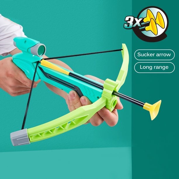 Toy Crossbow, Kids Archery Bow and Arrow Toy Set, Safe Foam Dart Arrows