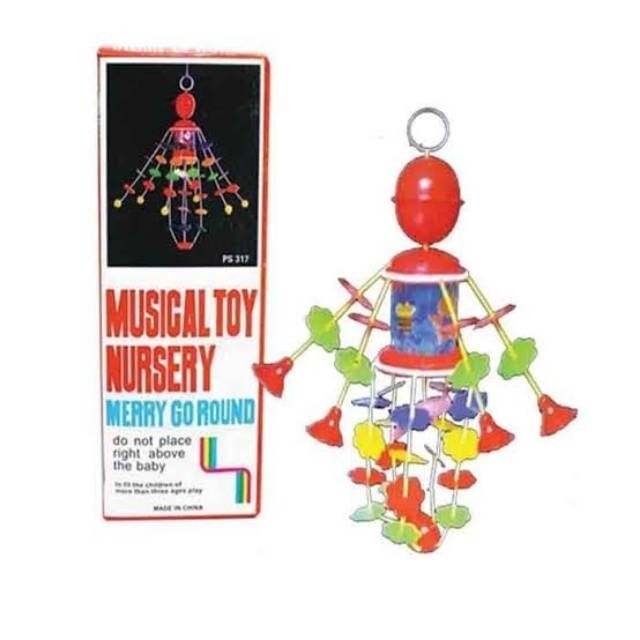 Musical Toy Nursery Merry Go Round/Baby Rattles | Shopee Philippines