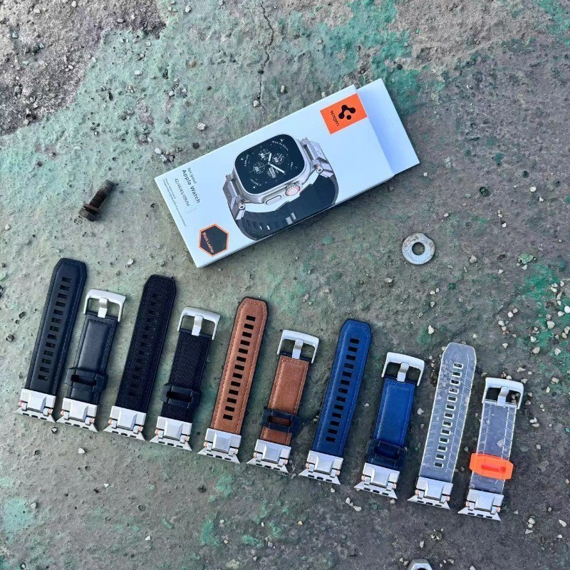 Spigen Armor Gear Genuine Leather Straps Adjustable Replacement Straps