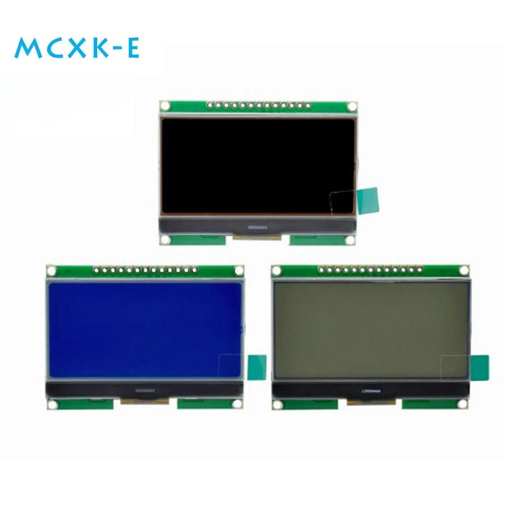 12864 IIC LCD Module 128X64 I2C COG Graphic Display Screen Board LCM ...