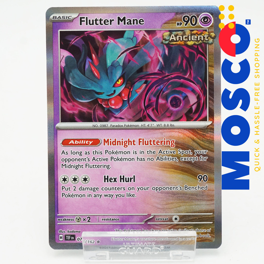 Flutter Mane - 078/162 - Holo Rare Scarlet & Violet: Temporal Forces ...