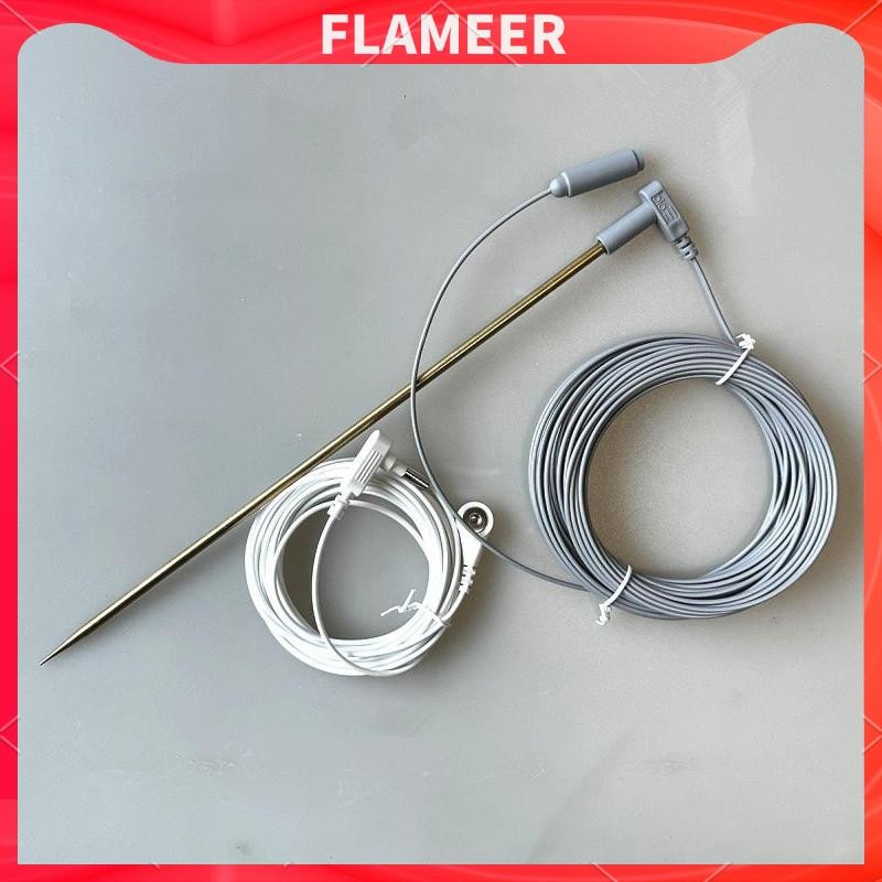 [Flameer] Grounding Rod with 40ft Female Ground Cord Portable Ground ...