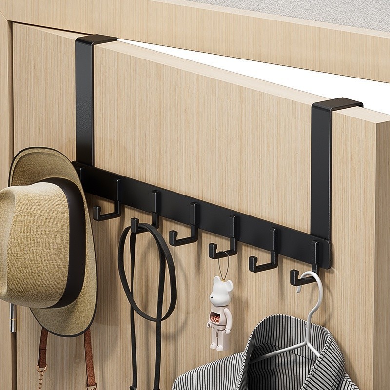 Door Hanger Hook Bedroom Adjustable Aluminum Hook Wall Hook Bathroom ...