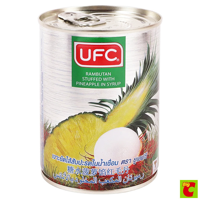 Ufc Rambutan Stuffed With Pineapple In Syrup 565 G. | Shopee Philippines