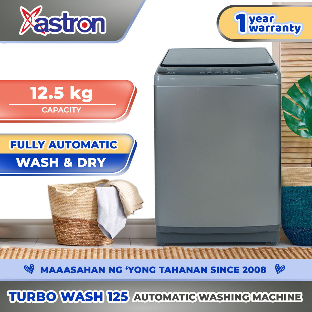 Astron TURBO WASH 125 Automatic Washing Machine (Wash and Dry) (12.5kg