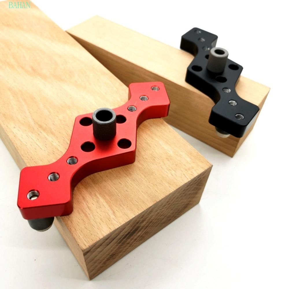 BAHAN Vertical Pocket Hole Jig Pin Fixture 3-Hole Guide Jig Dowel Drill ...