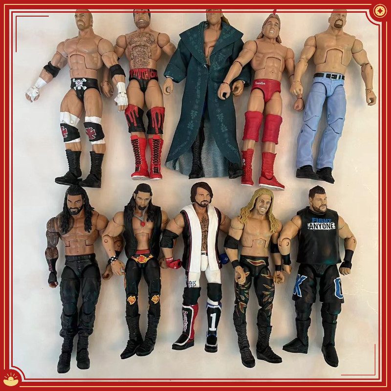 Wwe Wrestling figure Super Movable Joint Wrestler Doll Boy Gift ...