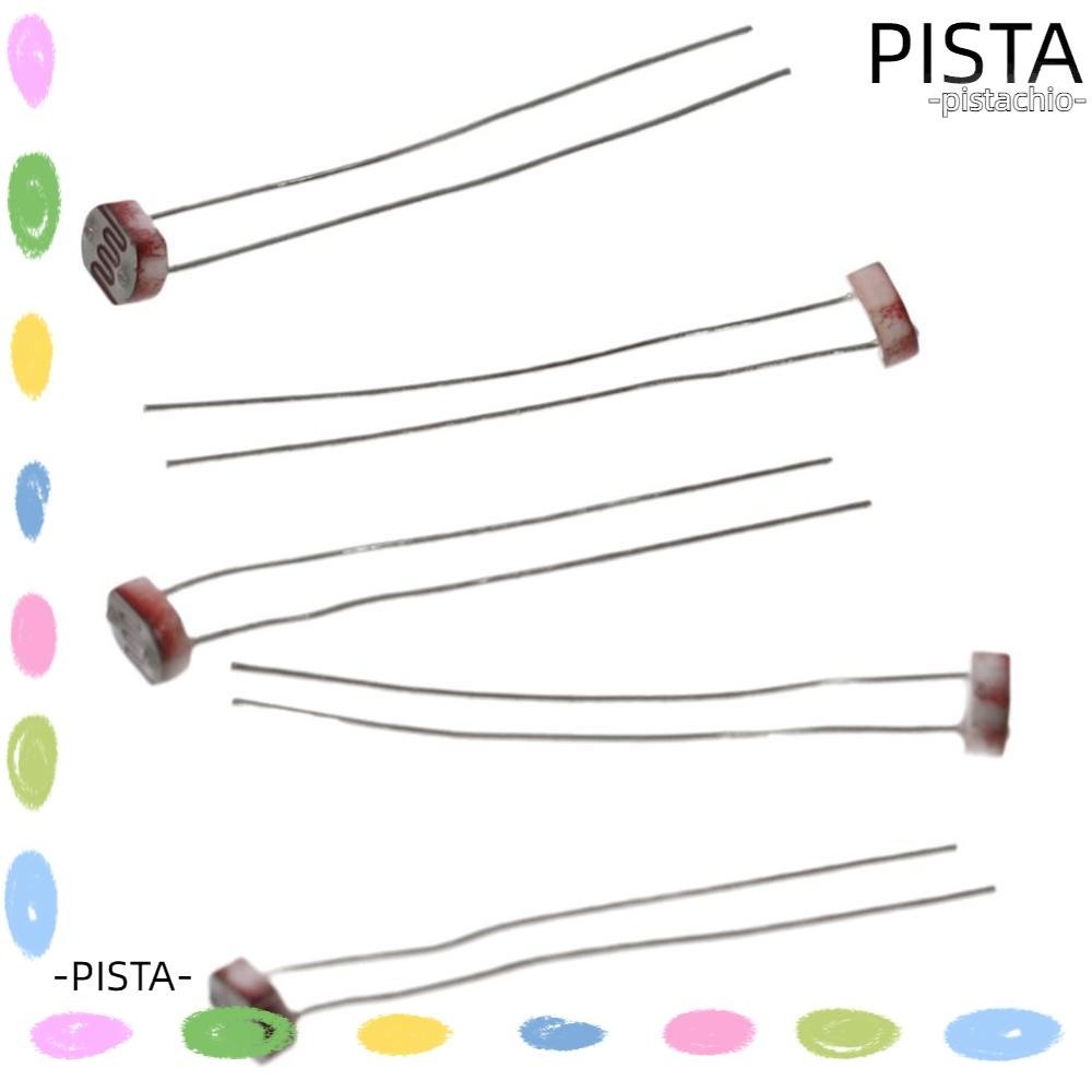 PISTA 20pcs 5mm 1ohm Photoresistor, LDR Resistor 5528 GL5528, Light ...