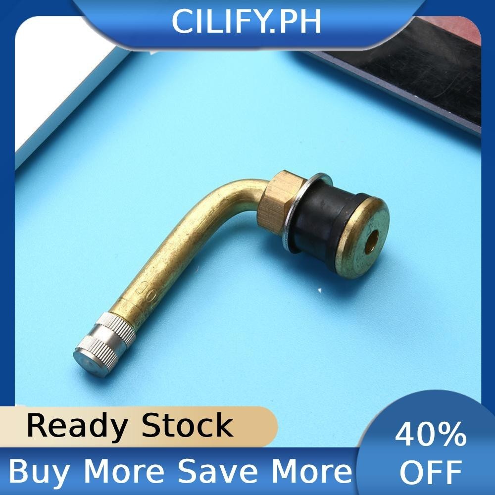Universal TR570C Brass Truck Wheel Tubeless Tire Valve Stem Snap-in 90 ...