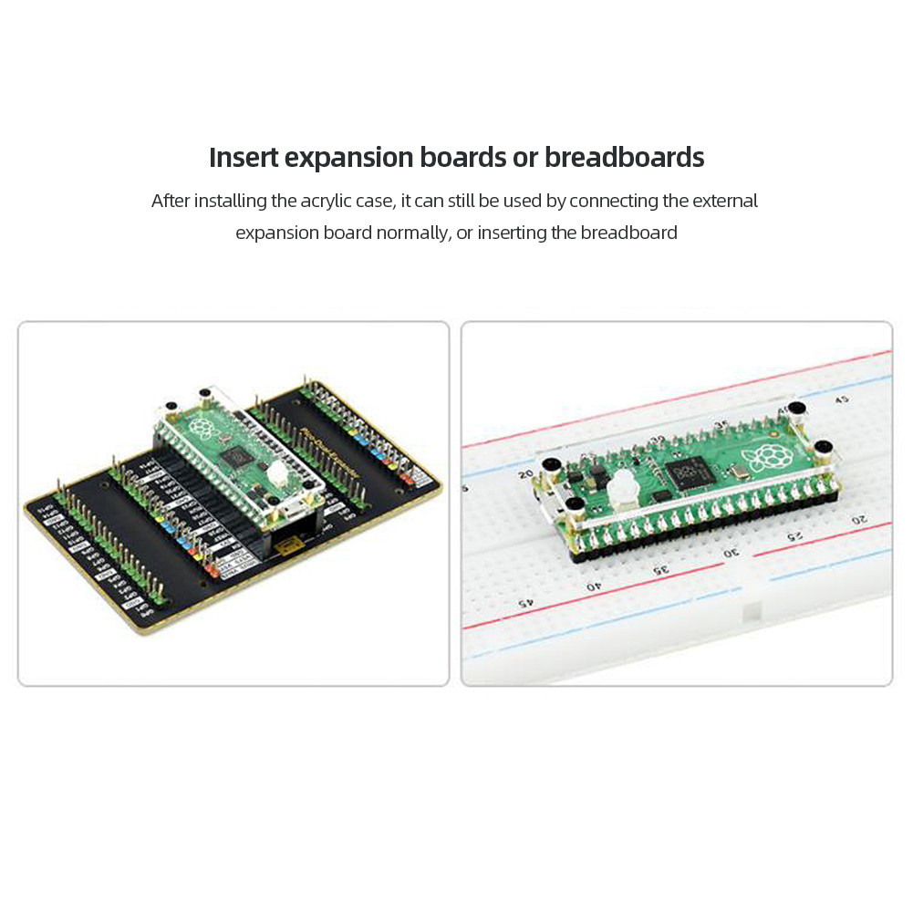 Pico Case for Raspberry Pi Transparent Pico Case Kit Pico Shell for ...