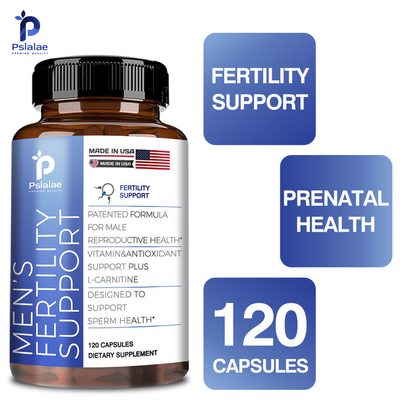 Pslalae Male Fertility Support with LCarnitine, CoQ10, Maca