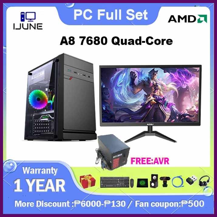 Desktop$Vk|ComputerE:Set?L*Gaming AP+tJ+em+M+G+Desktop Computer Set PC ...