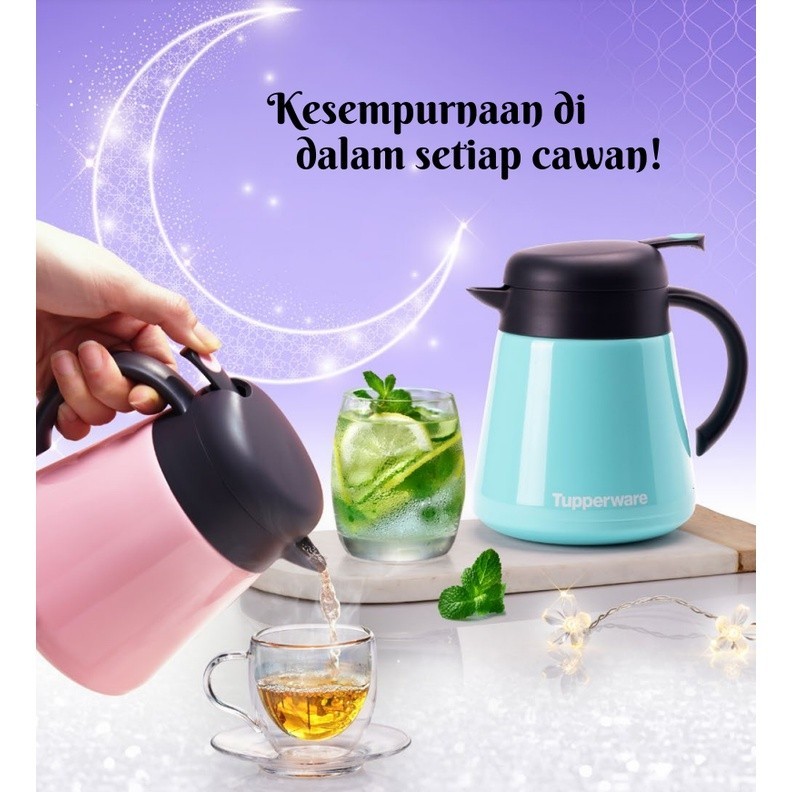 Tupperware Cool Warmie Thermal Jug (1) 800ml - Pink / Blue | Shopee ...