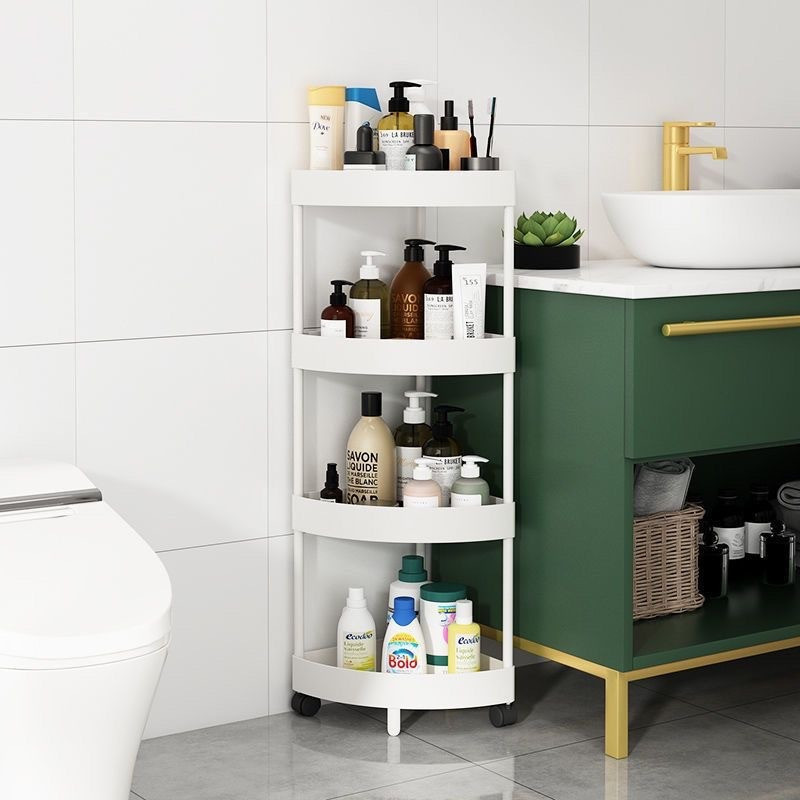 Home HAVEN Floor-Standing Corner Storage Rack Home Multi-Layer Corner ...
