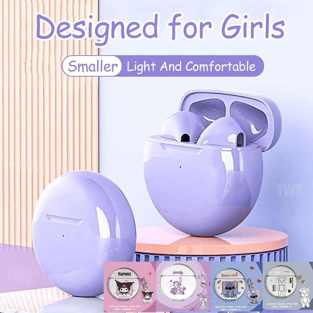 [Lowest Price] Pro 6 Bluetooth Earphones Earpads Wireless Earphone