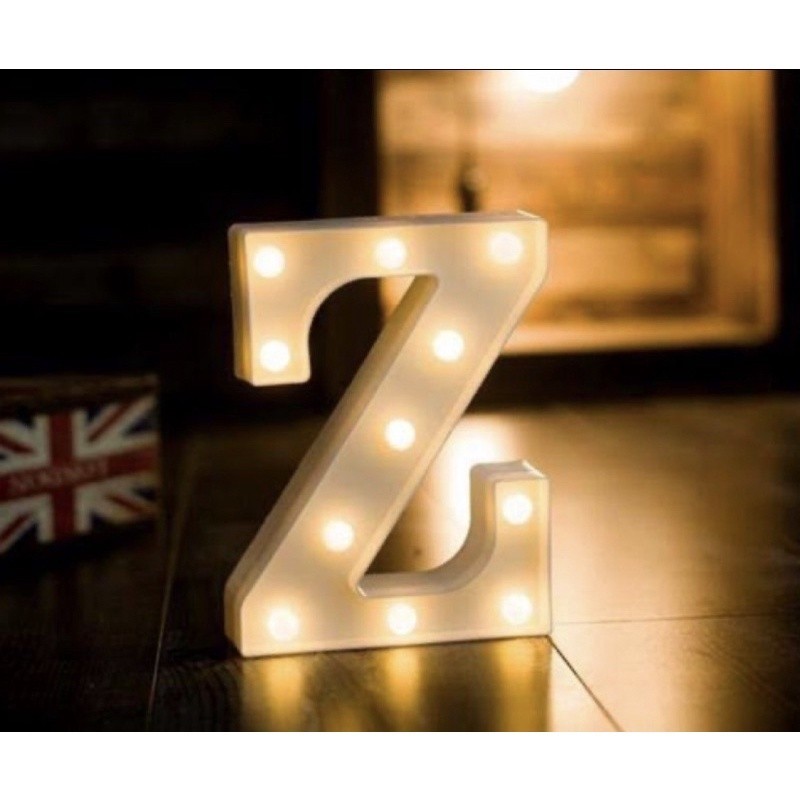 Letter Marquee Light LED Alphabet Standee Signage Stand | Shopee ...