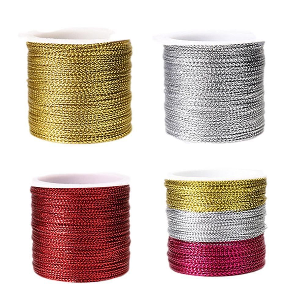 GEMINI1 20 Meter 1mm Rope Gold/Silver/Red Cord String Strap Line Gift ...