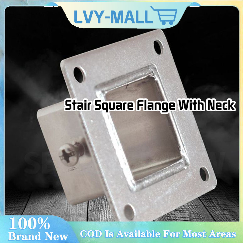 SUS304 Stainless Casted Flange Tubular Hairline Railings Tubular Flange