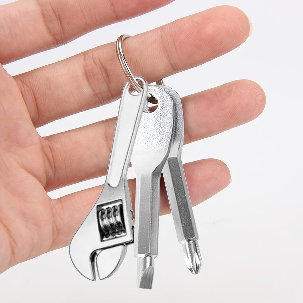 3Mini Portable Screwdriver Keychain Set Multifunctional Metal Pocket ...