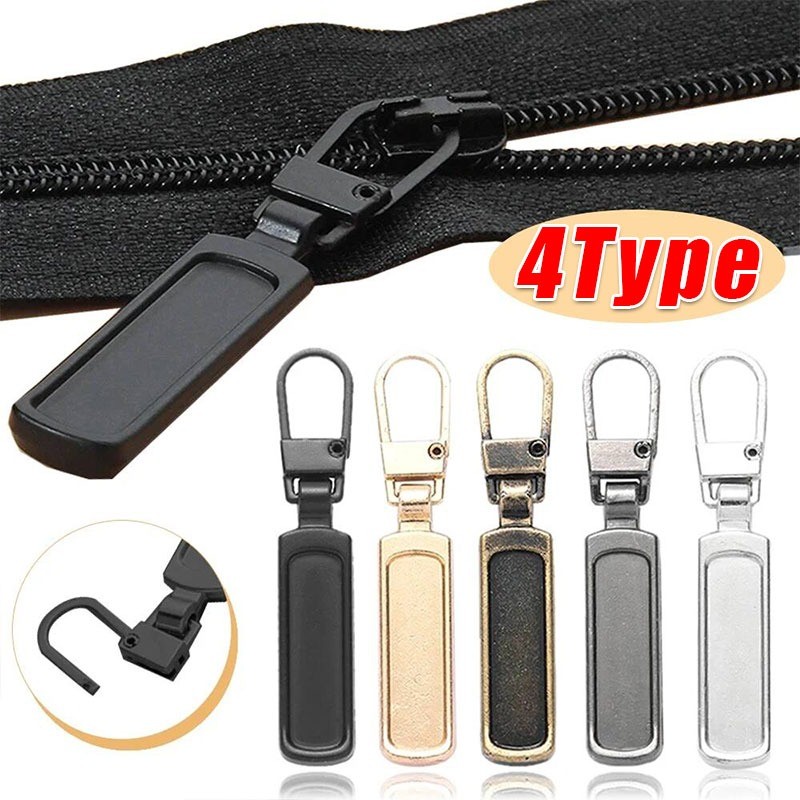 Universal Detachable Zipper Puller / Metal Replacement Zipper Slider ...