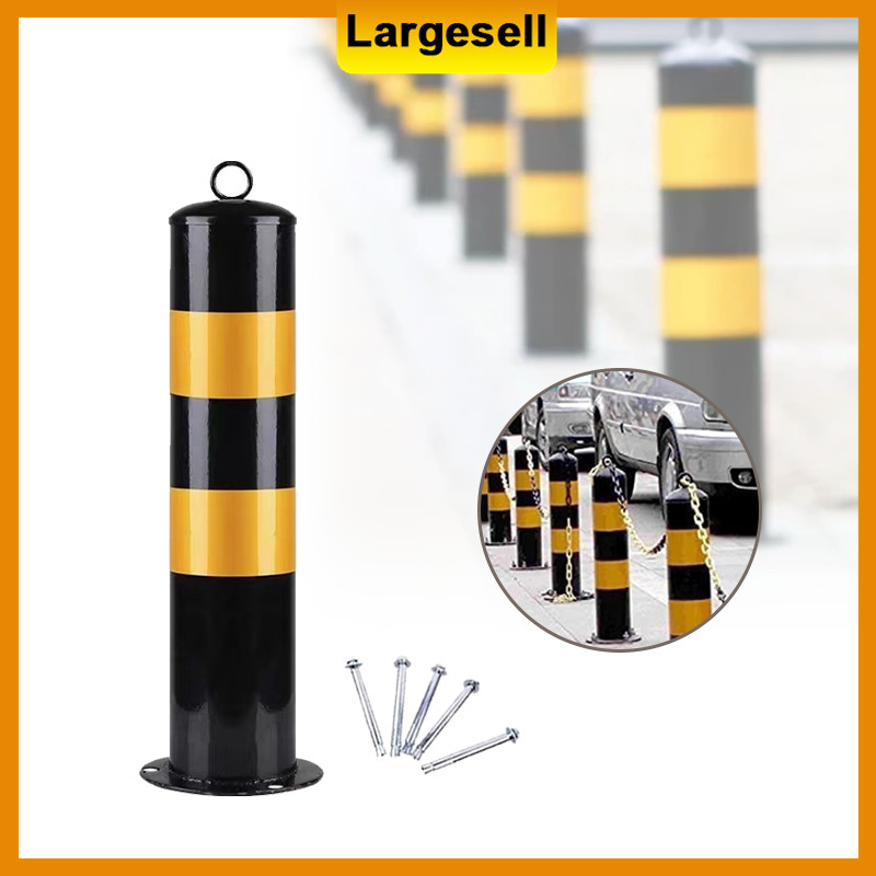 50cm Metal Traffic Barrier Post Traffic Safety Warning Bollard Road ...