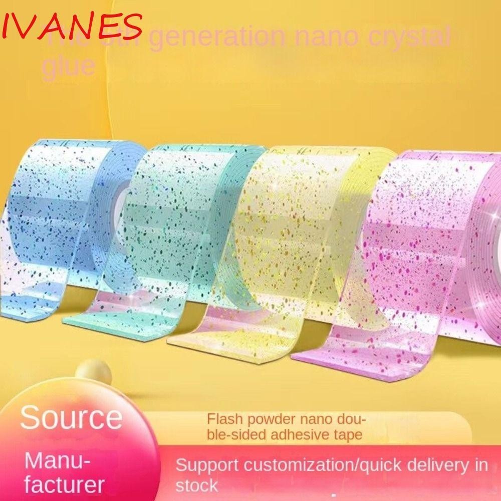 Ivanes Adhesive Blowable Bubble Tapes Double Sided Tape Nano Tape High