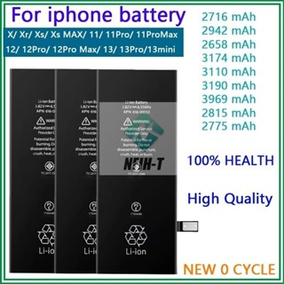 Nohon Battery For iPhone X iPhoneX 2716mAh Capacity Built-in Li-polymer  Bateria For Apple +