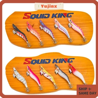 Buy Fishing Lure Size 2#2.5#3#3.5# Lead Sinker Squid Hook Jigs