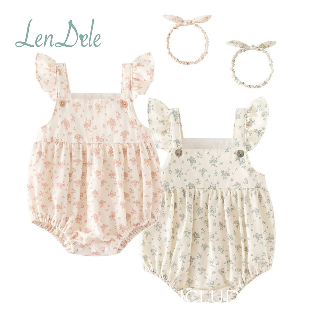 Ophelia Floral Romper with Headband Shopee Philippines