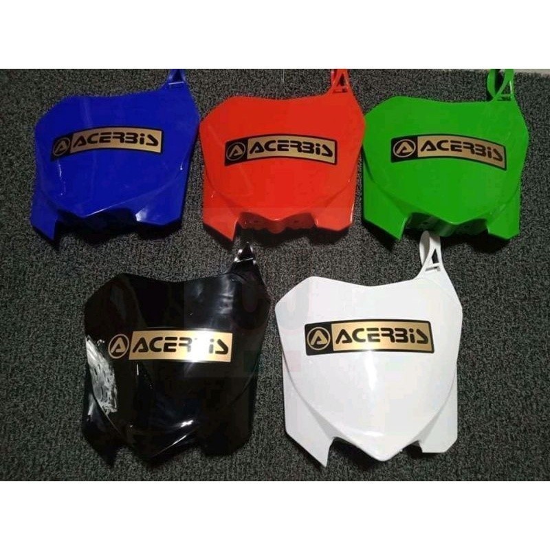 ACERBIS RACING PLATE XRM CRF KAWASAKI XR universal CJ CYCLE | Shopee ...