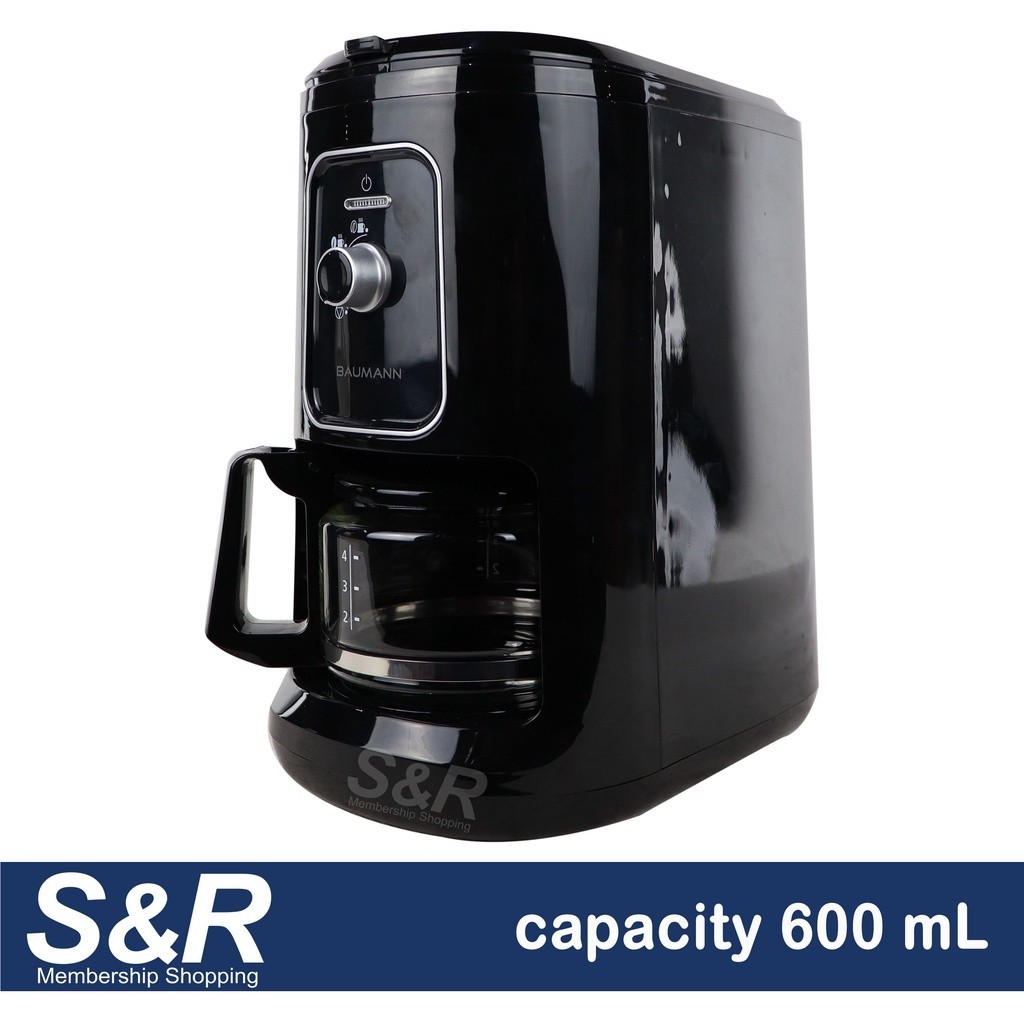 Baumann Living Grind and Brew Coffee Maker BMCM1061G Shopee Philippines