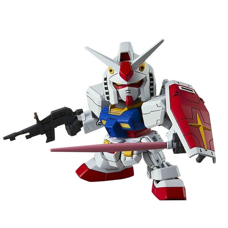 Bandai Q Version Gundam Assembly Model SDEX Strike Free Unicorn Flying ...