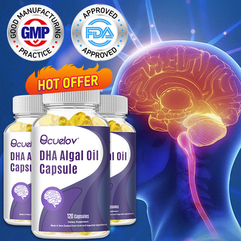 Bcuelov DHA Algae Oil, dietary supplement, fish oil alternative, carbon ...