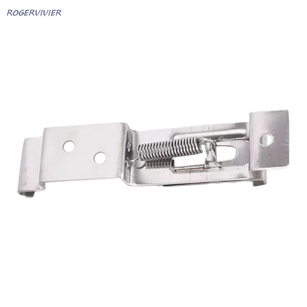 ROGERVIVIER 4pcs Trailer Number Plate Clips, Rectangular Spring Car ...