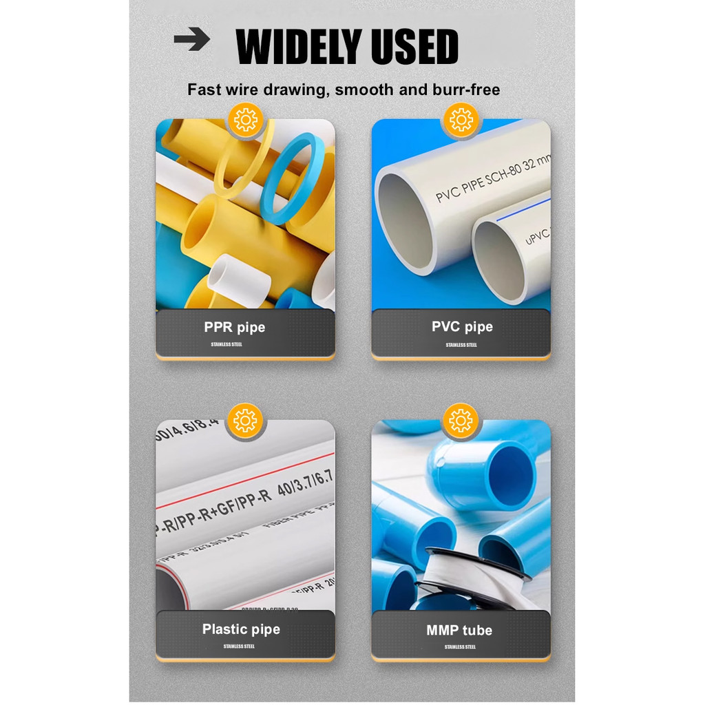 PPR water pipe inner hole thread opener For Pvc Plastic Pipe 4 Points 6 ...