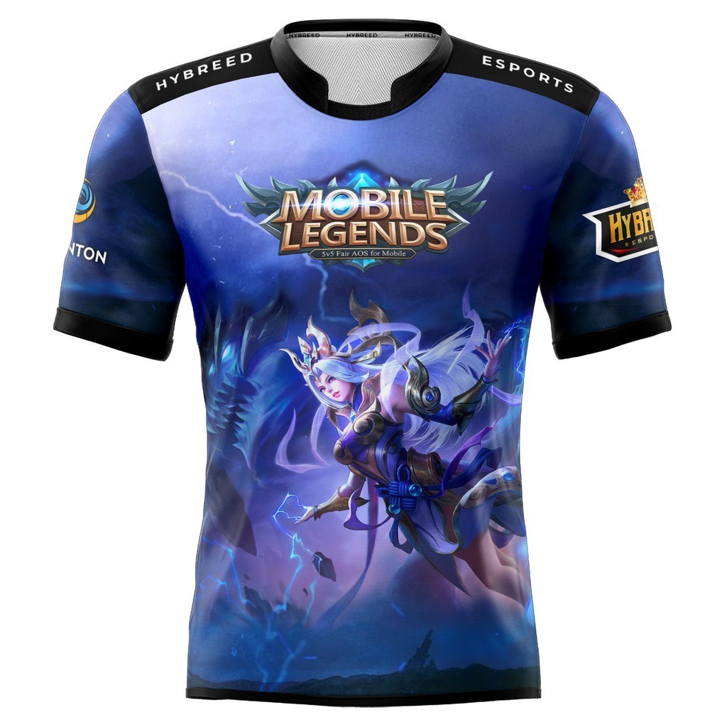 Mobile Legends Selena Thunder Flash Full Sublimation Chinese Collar