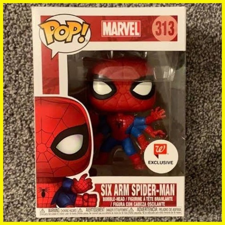 Funko pop six arm spider deals man