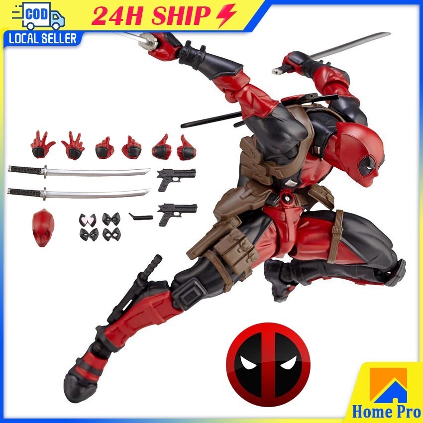 16CM Deadpool Action Figure Pvc Superhero Collection Doll Movable ...