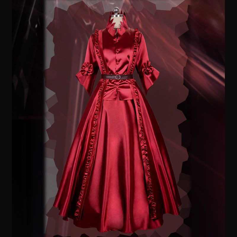Identity V Cos Costume Red Lady Queen of Blood Royal Countess New ...