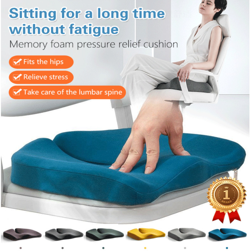 Chair Memory Foam Memory Foam Seat Cushions Office Chair Seat