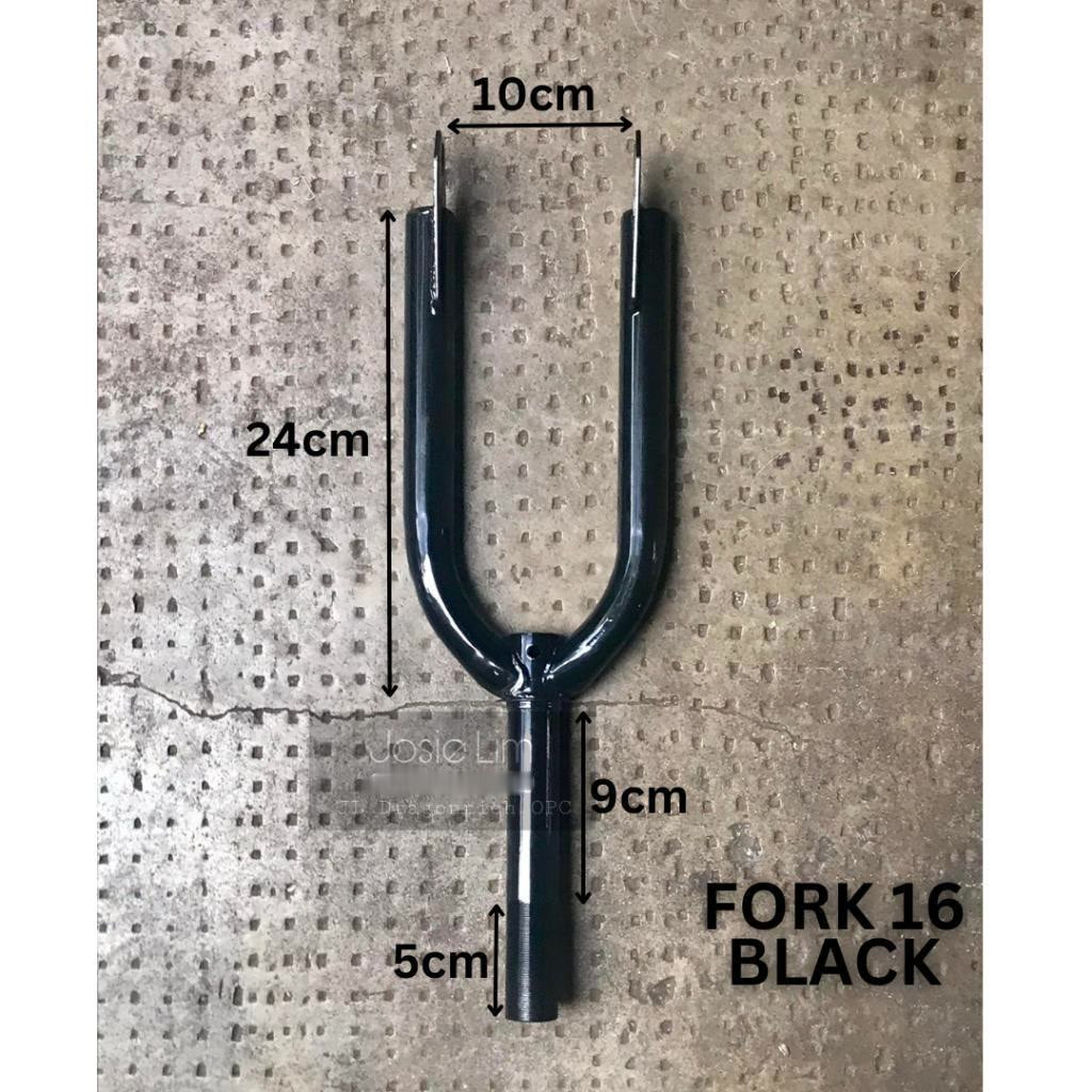 Bike Fork Tinidor Chromium Steel Standard Hybrid Heavy-Duty