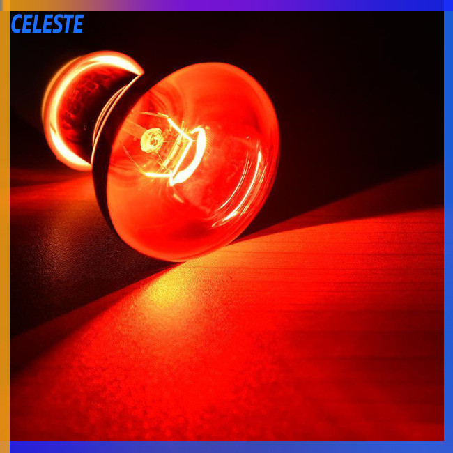 CELE LED Red Reptile Night Light UVA Infrared Heat Lamp Bulb for Snake ...