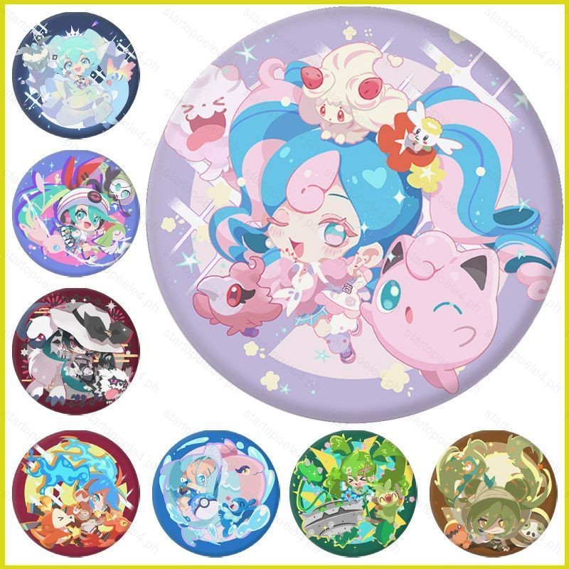 Creative Cartoon Anime Celebrity Periphery Relief Glow in The Dark Badge Cosplay Props Collection Cards Bag Accessories Gifts