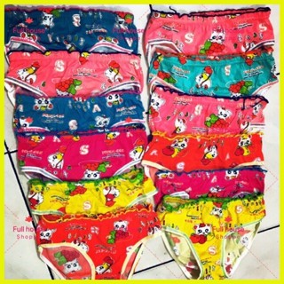 12pcs Girls underwear hello Kitty panty girl panty