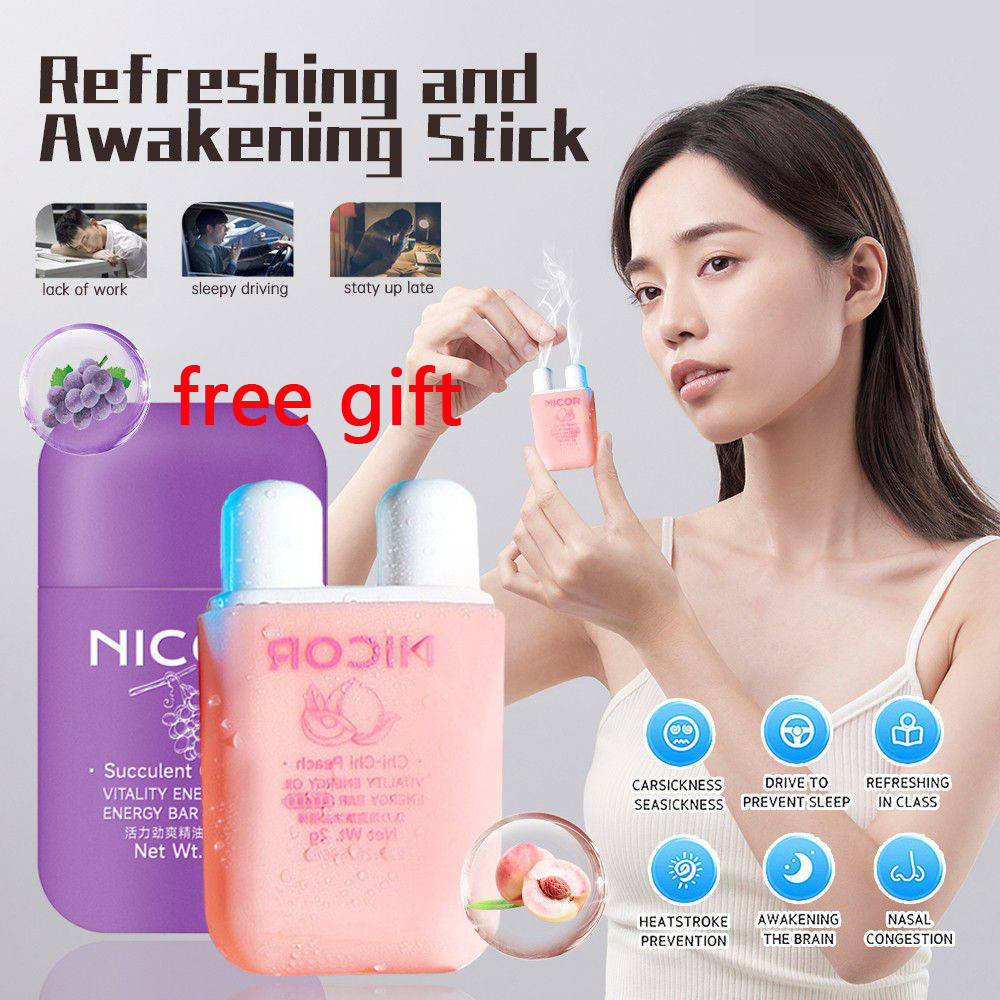 2PCS nicor Liver Cleaning Energy Stop Snoring Prevent Drowsiness ...