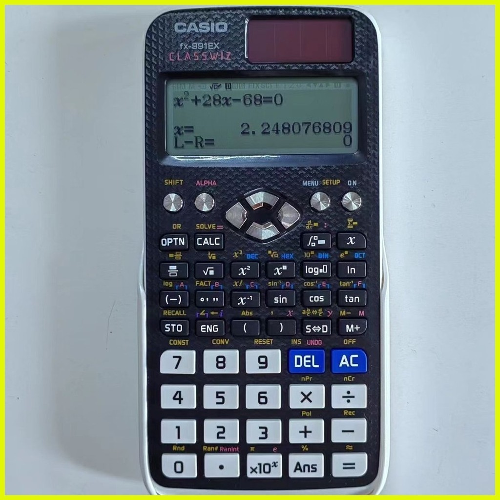 Casio complex number discount calculator