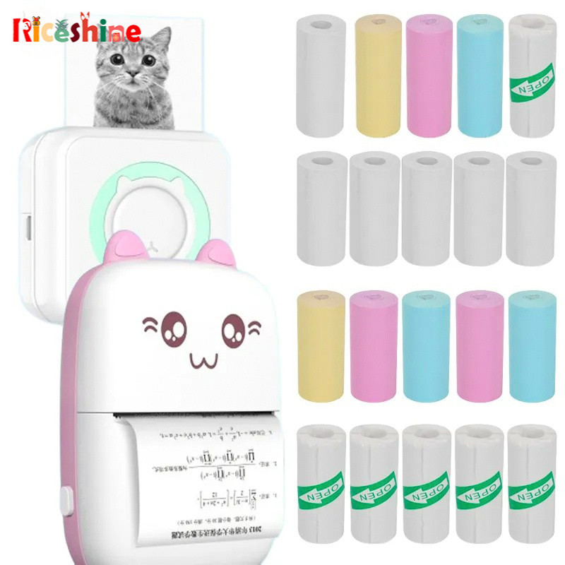[Serendipity] 1/5Pcs Replacement Printer Sticker / Adhesive Print Paper ...