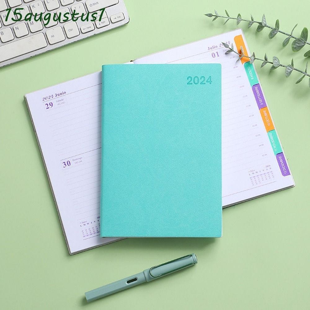 AUGUSTUS Agenda Book, Writing Paper Daily Planning Paper Planner ...