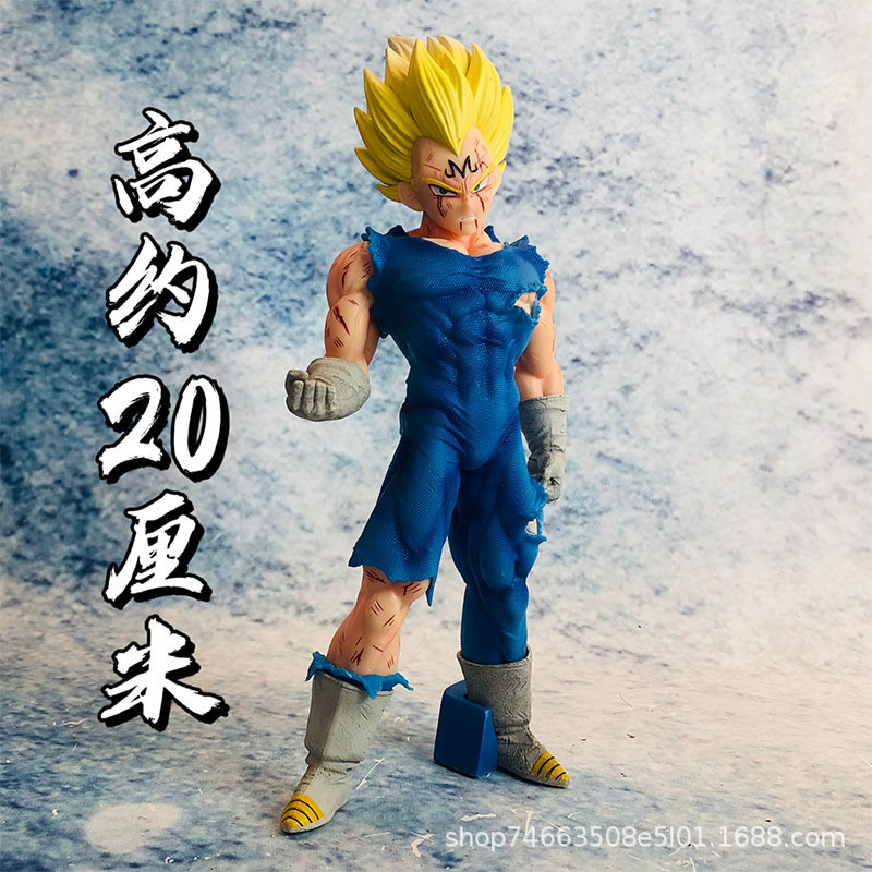 Dragon Ball sky Self-Explosive Demonization Vegeta Battle Damage Statue ...