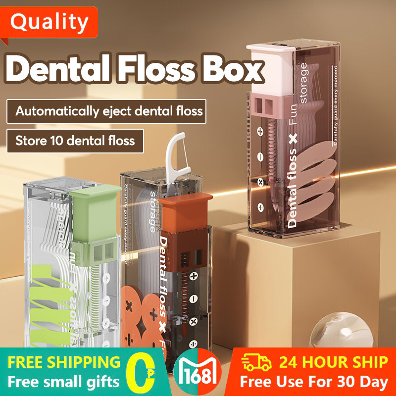 Portable Auto Rebound Premium Floss Holder Floss Smart Organiser with ...
